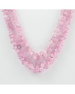 3.50 to 7.50 mm - 2 Lines - Pink Sapphire Drops - 195.95 carats (PSDr1005)