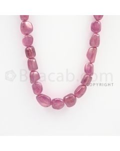 12.00 to 14.00 mm - Ruby Tumbled (FG) Beads - 444.50 carats - 22 inches (RuTuBFG1002)