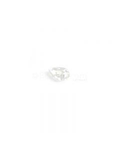 0.99 ct. Pear (J-SI2) White Rose Cut Diamond - 8 x 5.50 x 2.4 mm (WDRC1053)