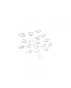 6.29 ct. Pear (-) White Rose Cut Diamond -  (WDRC1136)