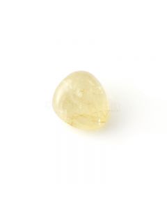 1 Pc - Medium Yellow Yellow Sapphire in Free Form Tumbled Shape - 59.60 cts - 24 x 19.5 x 13.7 mm (YSFF1004)