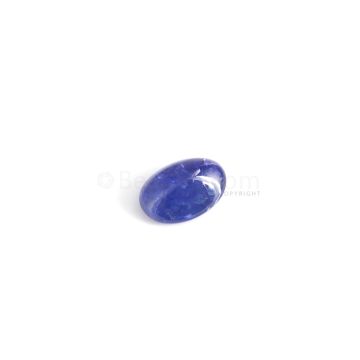 1 Pc - Unheated Blue Ceylon Sapphire Cabochon - 5.18 cts. - 12 x 9 mm (SACAB1036)