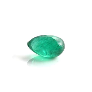 29.09 ct. Beautiful Emerald (Zambia) Drop - 23.7 x 14.6 mm