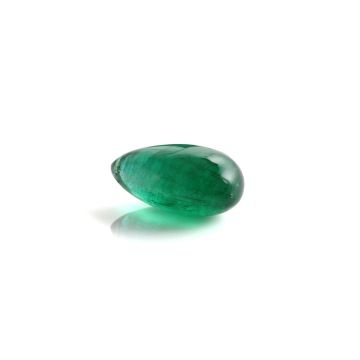 19.70 ct. Emerald Drop from Zambia - 20.1 x 13.1 mm