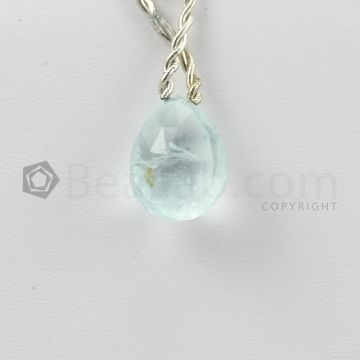 17.50 mm - Light Blue Aquamarine Drops - 15.95 carats (AqDr1045)
