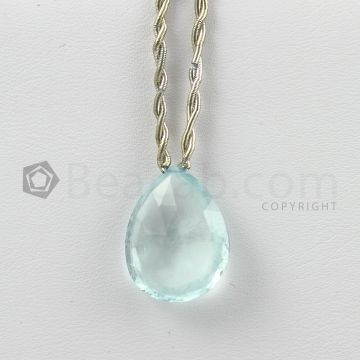21 mm - Light Blue Aquamarine Drops - 13.85 carats (AqDr1046)