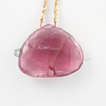 29 mm - Medium Pink Tourmaline Faceted Drops - 75.00 carats (ToDr1065)