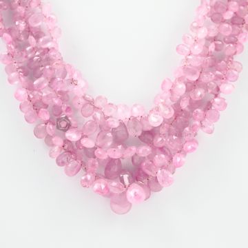 4 to 11 mm - 3 Lines - Pink Sapphire Drops - 310.00 carats (PSDr1004)