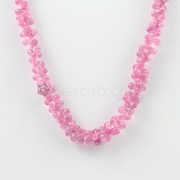 3 to 6 mm - 1 Line - Pink Sapphire Drops - 125.50 carats (PSDr1008)