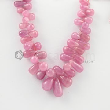 6.50 to 13 mm - 1 Line - Ruby Drops - 88.00 carats (RDr1025)