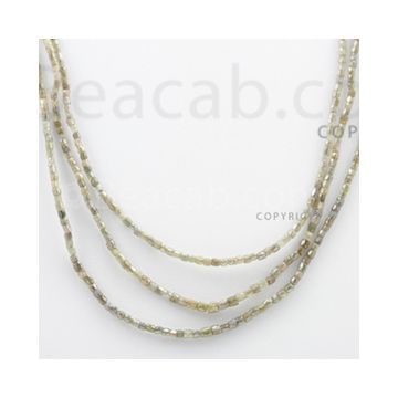 Fancy Diamond Cube Beads - 3 Lines - 70.54 carats (FncyDiaCu1010)
