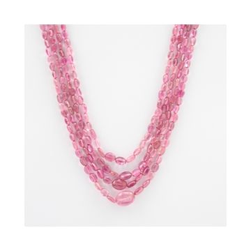 Tourmaline Tumbled - 4 Lines - 161.10 carats - 16 to 18 inches - (Tour1013)