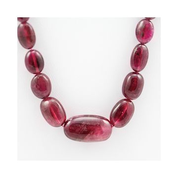 Tourmaline Tumbled - 1 Line - 135.70 carats - 16 inches - (Tour1017)