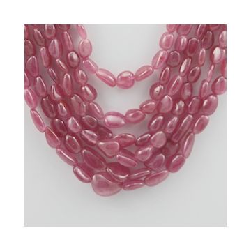Pink Sapphire Tumbled - 6 Lines - 644.45 carats - 13 to 18 inches - (PnSTuB1001)