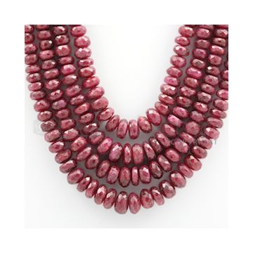 Ruby Faceted - 4 Lines - 903.00 carats - 16 to 19 inches - (RFB1004)