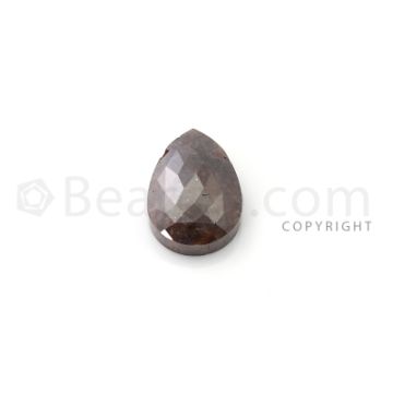 1 Brown Diamond Pear Shape Rose Cut Diamond - 15.30 cts. (DRC1212)