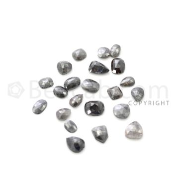 22 Medium Tones Diamond Mix Shape Rose Cut Diamonds - 27.00 cts. (DRC1244)