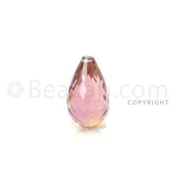 1 pc - Light Purple - Tourmaline Faceted Drop (AAA) - 6.63 cts. (TFD1062)