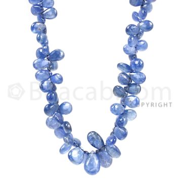 1 Line - Medium Blue Sapphire Drops - 127.18 cts - 5 x 2.7 mm to 11.4 x 7.2 mm (SDR1020)