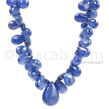 1 Line - Blue Sapphire Drops - 212.77 cts - 8.1 x 5.4 mm to 15.4 x 10.8 mm (SDR1014)