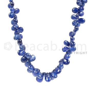 1 Line - Medium Blue Sapphire Drops - 224.5 cts - 7 x 5.6 mm to 11. 3 x 8.1 mm (SDR1017)