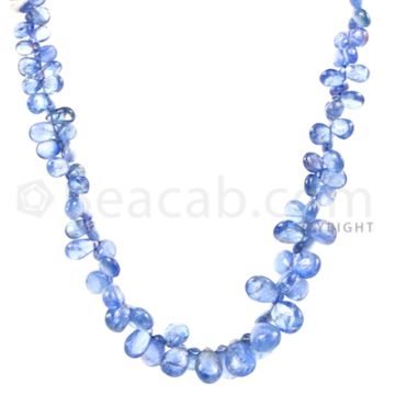 1 Line - Medium Blue Sapphire Drops - 59.5 cts - 4.5 x 3.1 mm to 8.5 x 6.5 mm (SDR1018)
