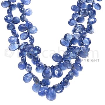 2 Lines - Medium Blue Sapphire Drops - 267.5 cts - 3.1 x 2.3 mm to 9.3 x 6 .5 mm (SDR1023)