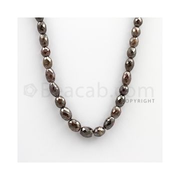 Fancy Diamond Drum Beads - 1 Line - 160.60 carats (FncyDiaDr1002)