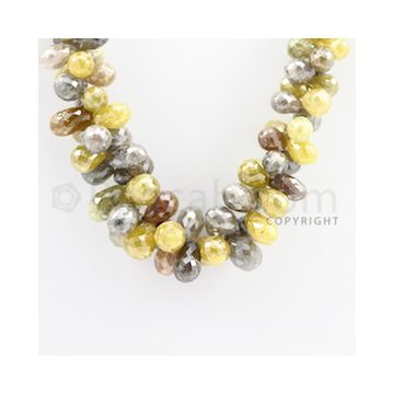 Fancy Diamond Drops - 1 Line - 433.91 carats (DiaDrp1003)