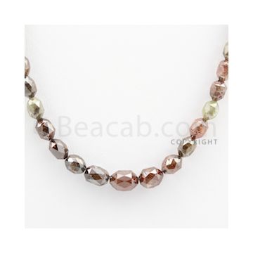 Fancy Diamond Drum Beads - 1 Line - 77.67 carats (FncyDiaDr1005)