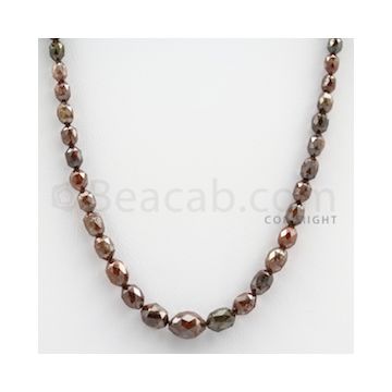 Fancy Diamond Drum Beads - 1 Line - 64.74 carats (FncyDiaDr1004)