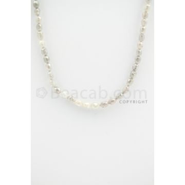 White Diamond Drums - 1 Line - 45.49 carats (WDia1010)