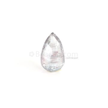 1 Piece - Light Blue Tourmaline Faceted Drops - 24.09 cts - 24 x 15 x 10 mm (TFD1249)