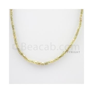 Fancy Diamond Cube Beads - 1 Line - 38.36 carats (FncyDiaCu1012)