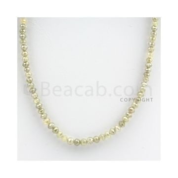 Faceted Fancy Diamond Beads - 1 Line - 55.54 carats (FncyDia1007)