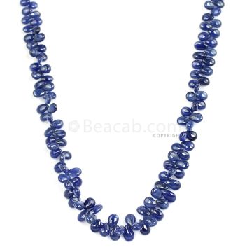 1 Line - Medium Blue Sapphire Drops - 175.50 cts - 4.5 x 3.2 mm to 8.6 x 5.3 mm  (SDR1027)