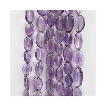 14 to 28 mm - 6 Lines - Amtheyst Gemstone Tumbled Beads - 1355.00 carats (AmTuB1004)