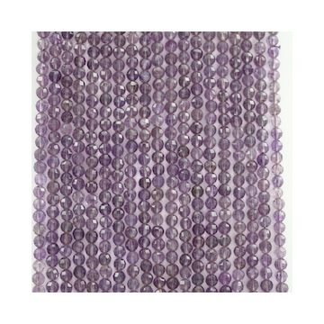 6 mm - 19 Lines - Amtheyst Gemstone Faceted Beads - 1677.00 carats (AmFB1002)