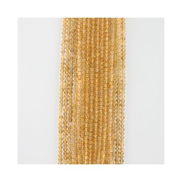 3.30 mm - 22 Lines - Citrine Gemstone Smooth Beads - 610.50 carats (CitSB1005)