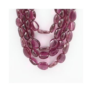 8 to 20 mm - 4 Lines - Tourmaline Gemstone Tumbled Beads - 1048.00 carats (ToTub1044)