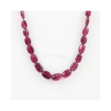 7.50 to 12 mm - 1 Line - Tourmaline Gemstone Tumbled Beads - 104.23 carats (ToTub1047)
