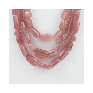7.50 to 11 mm - 3 Lines - Tourmaline Gemstone Tumbled Beads - 822.70 carats (ToTub1053)
