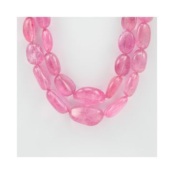 12 to 34 mm - 2 Lines - Tourmaline Gemstone Tumbled Beads - 945.90 carats (ToTub1059)