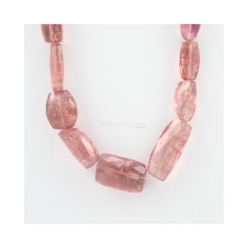 12 to 35 mm - 1 Line - Tourmaline Gemstone Faceted Tumbled Beads - 524.00 carats (ToFTuB1007)