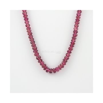 6 to 7.50 mm - 1 Line - Tourmaline Gemstone Faceted Beads - 183.77 carats (ToFB1005)
