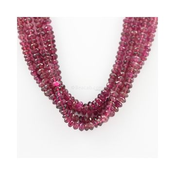 6.50 to 8 mm - 4 Lines - Tourmaline Gemstone Faceted Beads - 669.00 carats (ToFB1011)