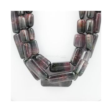 10.50 to 35 mm - 3 Lines - Watermelon Tourmaline Gemstone Tumbled Beads - 1423.00 carats (ToTuB1073)