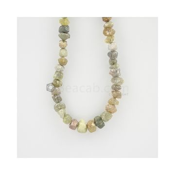 4 to 5.50 mm - Medium Tones Diamond Rough Beads - 93.00 carats (RoDia1009)