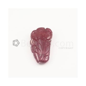 47 x 25 mm - Medium Pink Tourmaline Carving - 138.00 carats (ToCarv1003)