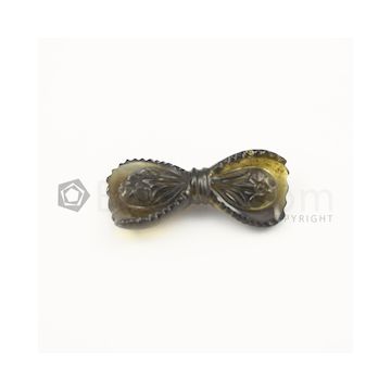 40 x 19 mm - Medium Green Tourmaline Carving - 43.00 carats (ToCarv1013)